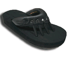 Beech Sandals in Black